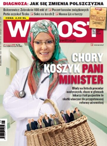 Okładka tygodnika WPROST: 39/2009