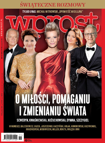 Okładka tygodnika WPROST: 51/2018